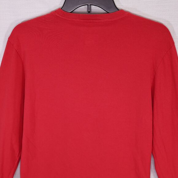 Merrell T-shirt Mens Small Red Organic Cotton Graphic Print Buffalo Rush Hour - Picture 7 of 10